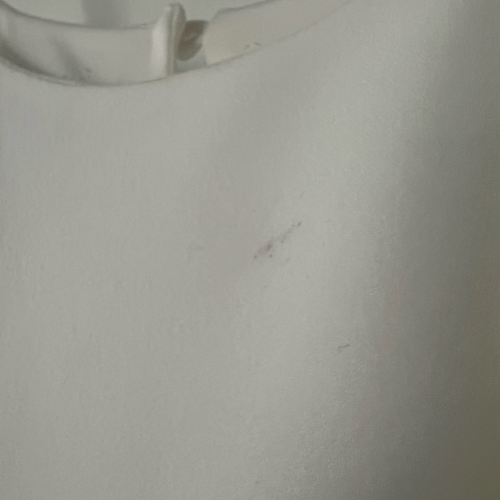 BCX White Halter Gown with Slit for Weddings - Picture 5 of 5